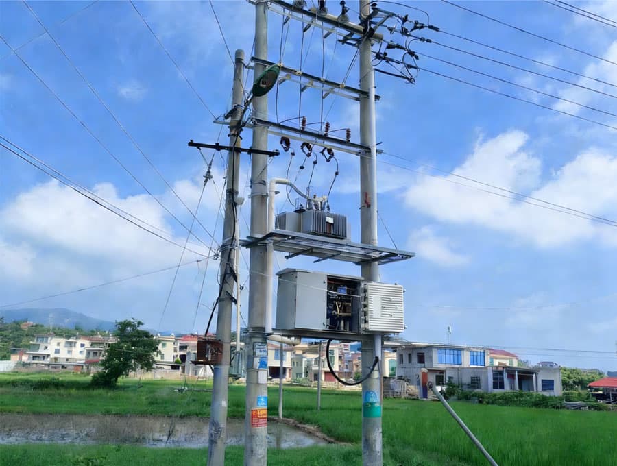 湖南某县配电线路信号覆盖补盲项目